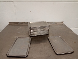50 s/s steel dishes (310mm x 210mm)